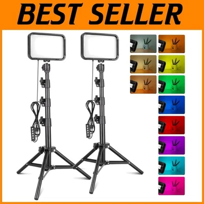 Versatile RGB Studio Lights for Content Creators - Image 1 of 4