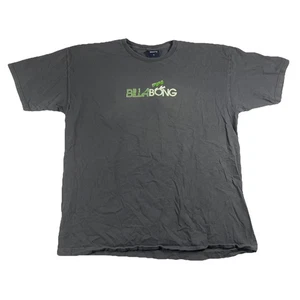 BILLABONG TSHIRT SIZE XL Grey W/GREEN GALAGA GRAPHICS Vintage - Picture 1 of 12