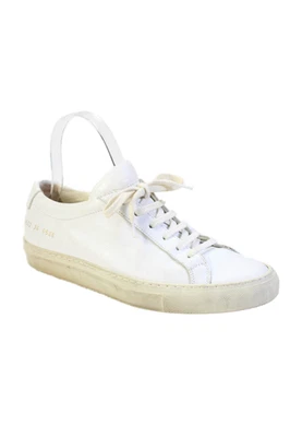 Zapatillas bajas de cuero para mujer Woman by Common Projects blancas talla 36 6 Foto 1 de 4