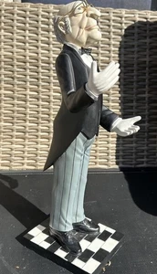 Bombay Company 2006 Jeeves James Butler Weinhalter Caddy Display 18" - Bild 1 von 11