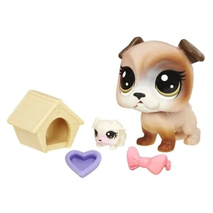 Littlest Pet Shop Adorable Adenture Bullena Doghouser #85 Scamper Doghouser #86 - Picture 1 of 2