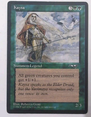 MTG Kaysa Alliances Excellent / Near Mint Magic The Gathering  - Image 1 of 2