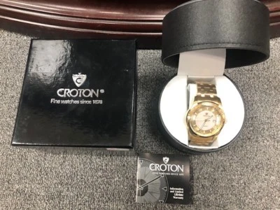 Croton Automatic Wristwatch CR307997YLMP NEW!!! - Image 1 of 4