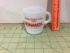 Vintage Bonanza Steak House Restaurant Happy Fathers Day 1990 coffee mug