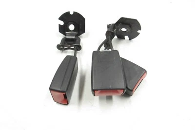 05-08 Jaguar X-Type X400 -Trasero izquierdo derecho centro- Juego de hebillas de cinturón de seguridad lateral OEM Foto 1 de 4