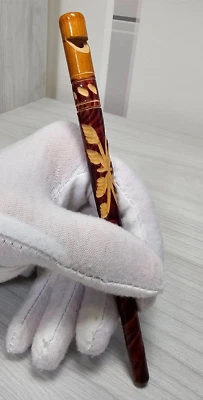 Vintage Rare USSR Pen Whistle Handmade Pen Prison Art ITK Soviet Antique - Image 1 of 4