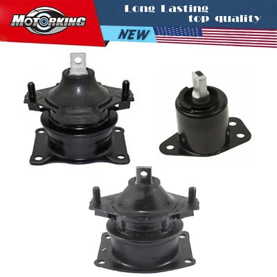 Juego de montaje de motor de motor hidráulico de alta calidad 3 piezas para 05-12 Acura RL 3,5 L 3,7 L Foto 1 de 4
