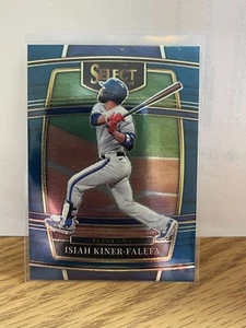 2022 Panini Select Concourse Blue Isiah Kiner-Falefa #83 Texas Rangers MLB - Picture 1 of 2