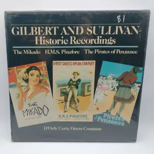 Gilbert And Sullivan - Historical Recordings / 71-6543 / Box Set Sealed M - Picture 1 of 5