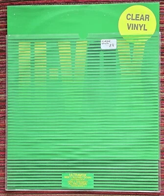 ULTRAVOX ALL FALL DOWN LIMITED EDITION 12 INCH UK CLEAR VINYL SINGLE - Image 1 of 4