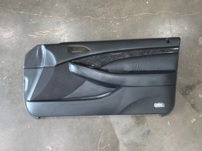 2001 Acura CL RH Passenger Front Door Panel BLACK OEM 83504S3M-A00050 - Image 1 of 4