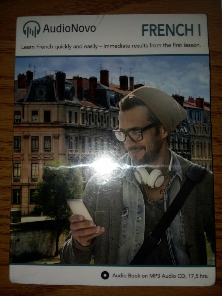 AudioNovo French 1 Learn French quickly and Easily MP3-CD audiobook  - Image 1 of 1