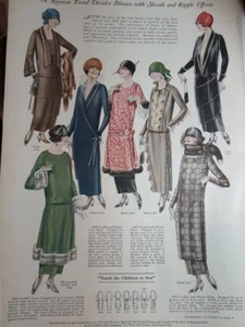 Artikel: Damenmode, viele illustrierte Seiten in Farbe für Frauen und - Bild 1 von 1