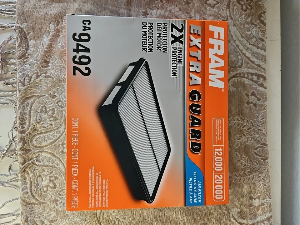 Новый в коробке Fram Extra Guard воздушный фильтр CA9492 - Изображение 1 из 2