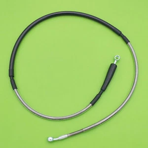 Front Braided Brake Line Hose For SUZUKI RMZ450 RM-Z450 2008 2009 2010 2011-2024 - Picture 1 of 4