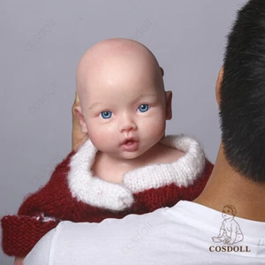 COSDOLL 18,5" Ganzkörper Silikon Baby Puppe Reborn Baby Puppen mit Trink-Nass System - Bild 1 von 12