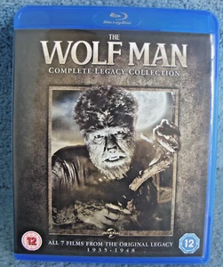 Wolf Man Collection (Blu ray B) B&W 4Discs 1935-48 Lon Chaney Jr 361mins+Extras - Picture 1 of 6