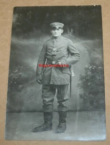Fotopostkarte Soldat mit Taschenlampe - Picture 1 of 1