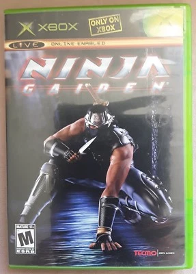 Ninja Gaiden Microsoft Xbox 2004 Vintage Video Came Tecmo Game & Case NO Manual - Image 1 of 3