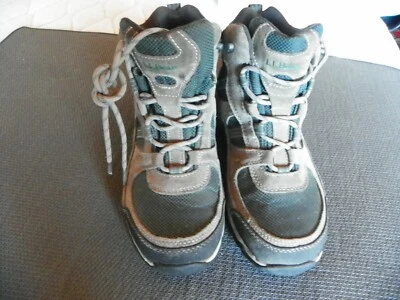 Hombre L.L. Bean TEK 2.5 Trail Hikers Botas Talla 8.5 M 299636 Gris/Verde A+ Estado Foto 1 de 4