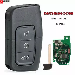SMART PROXIMITY Remote Key FOB for Ford C-Max Focus MK2 Mondeo 3M5T-15K601-DC/DB - Picture 1 of 6
