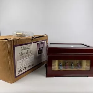 Vintage Mr. Christmas Musical Melodium Music Box with Animated Ballroom Dancers - Picture 1 of 12
