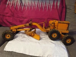 ADAMS MOTOR GRADER NO.512 DIESEL PRESSED STEEL TOY. CHARLES WM DOEPKE MODEL TOYS - Picture 1 of 10