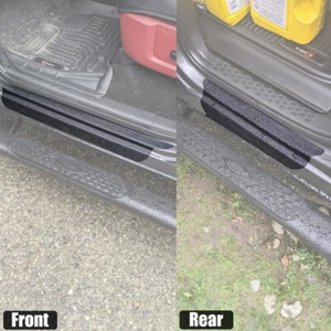 For Dodge Ram 09-18 Crew Cab 8pc Door Sill Step Protector Threshold Shield Pad - Picture 1 of 7