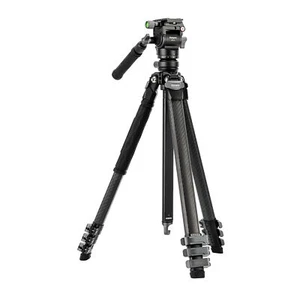 Origin Heavy-duty fluid head video tripod (Origin + MH-4L) for photographers - Picture 1 of 8