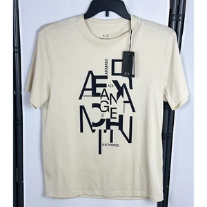 Armani Exchange Men's REGULAR FIT LOGO SHORT SLEEVES SHIRT SMALL - Picture 1 of 5
