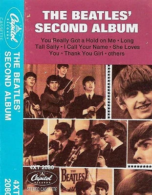 The Beatles ‎The Beatles' Second Album  CASSETTE ALBUM CAPITOL USA ISSUE  - Image 1 of 4