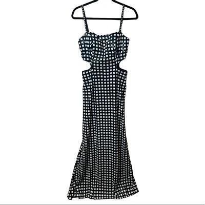 Vestido Camille La Vie Lentejuelas Blanco y Negro Talla 8 Foto 1 de 4