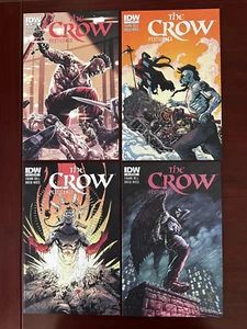 The Crow Pestilence #1-4 Sub Covers All Signed By James O'Barr IDW - Picture 1 of 6