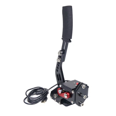 For PS4 PS5 Only 16Bit USB Handbrake +Clip For Logitech G29 &PC SIM Racing Games - Image 1 of 4