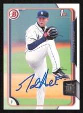 MATT HALL Autograph Baseball card auto DETROIT TIGERS