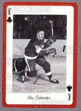 2005 Detroit Red Wings Legends Playing Card #39 Alex Delvecchio