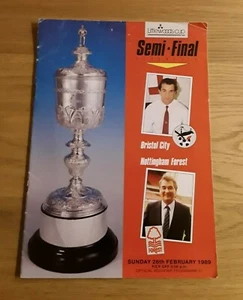 Bristol City v Nottingham Forest 1988/89 League Cup Semi-Final 2nd Leg - Bild 1 von 1