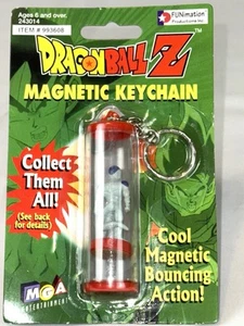 1999 Funimation Dragonball Z magnetischer Schlüsselanhänger - Super Saiyan hüpfen schwebend - Bild 1 von 10