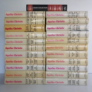 Crime Collection ( 23 Books) by Agatha Christie (HC,Bantam) - Picture 1 of 19