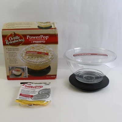 Microondas Presto PowerPop Multi-Popper Orville Redenbacher’s Popcorn 04830 Foto 1 de 4