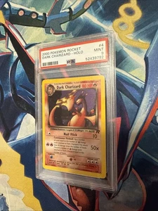 Pokémon Dark Charizard TCG Holo Rare Card 4/82 Psa 9 - Picture 1 of 5