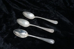 Lot of 3 Sterling Silver Gorham NEWCASTLE TEASPOON 20g 5.5'' Mono W - Picture 1 of 8
