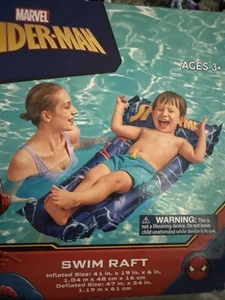 Bestway Marvel Spiderman aufblasbares Schwimmfloß Schwimmer ab 3+ Jahren - Bild 1 von 2
