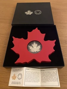 2015 Canada Fine Silver .999 $20 Dollar Maple Leaf Boxed & COA (27560) - Bild 1 von 12