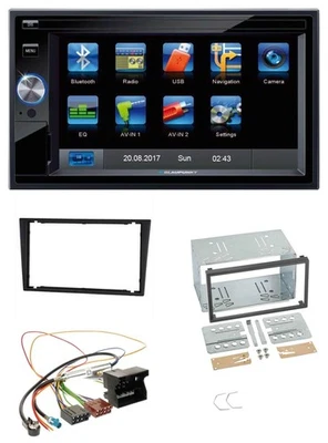 Blaupunkt SD Bluetooth 2DIN MP3 USB AUX Autoradio für Opel Corsa C Signum Vectra - Bild 1 von 4