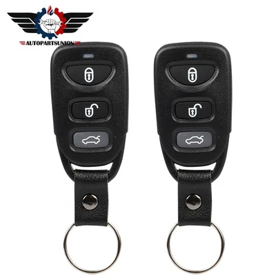 2x Mando a distancia para coche para Hyundai Genesis 2010-2014 Kia Forte 2010-2012 Foto 1 de 4