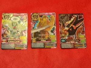 Animal Kaiser Evolution Evo Version Ultimate Ultra Armageddon , Atlas and Coral - Picture 1 of 8