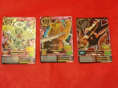 Animal Kaiser Evolution Evo Version Ultimate Ultra Armageddon , Atlas and Coral - Image 1 of 4