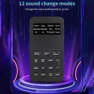 Sprachwechsel-Gadget mit 8 verschiedenen Sounds ideal für Gamer und Anrufer - Bild 1 von 12