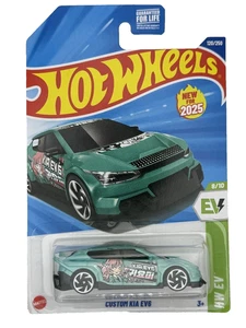 Hot Wheels Custom Kia EV6 Elektro mit Anime Green 120/250 - Bild 1 von 1